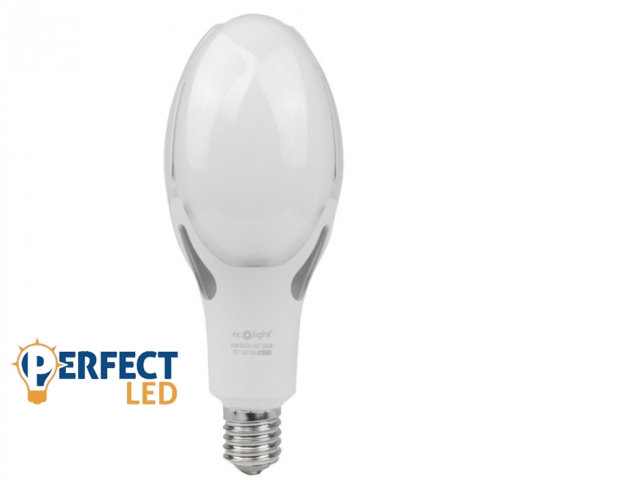EcoLight Rocket 80W-os E40-es foglaltú LED izzó 6000K 8000lm