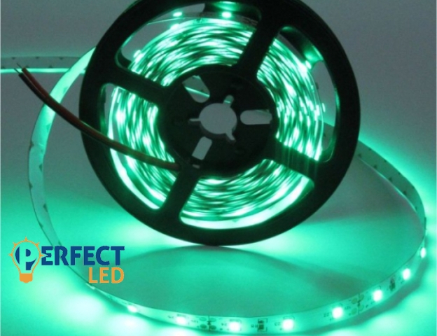 EcoLight beltéri zöld színű led szalag 4 8 W/méter 12 V-os 5m/tekercs