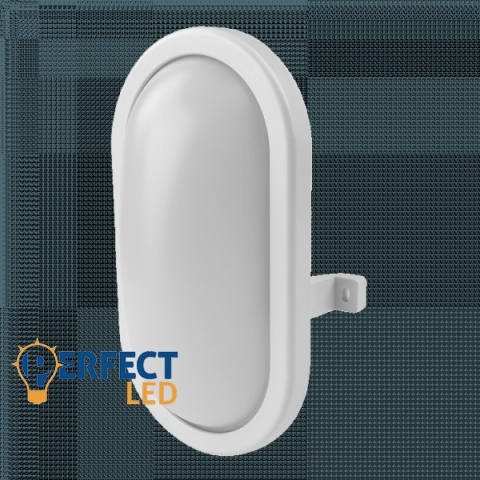 Ecolight Torton 8W 4000K 640lm IP54 ovális fehér
