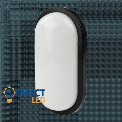 Ecolight Torton LED 20W 4000K 1800lm IP65 ovális fekete