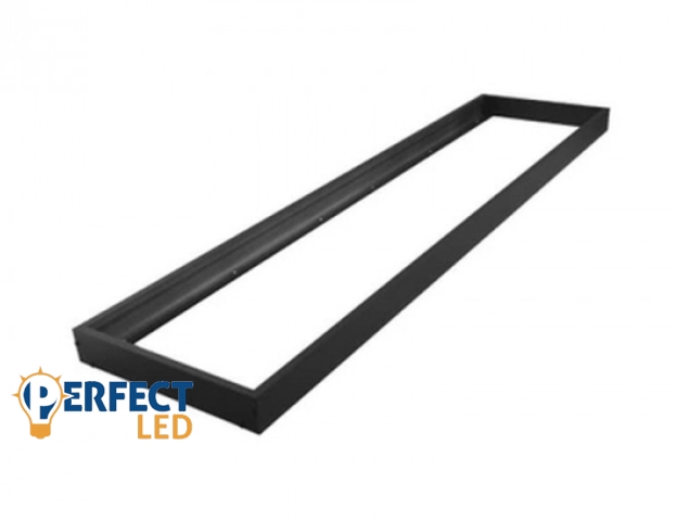 Ecolight fekete színű kiemelő keret 300 x 1200 mm méretű LED-es panelhez