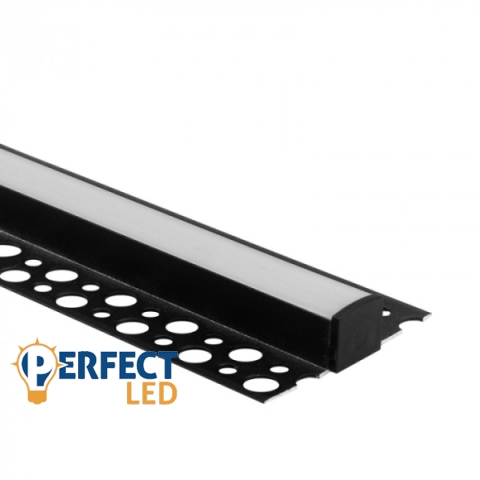 Ecolight hidegburkolatba építhető fekete 12mm széles 2 méteres szál