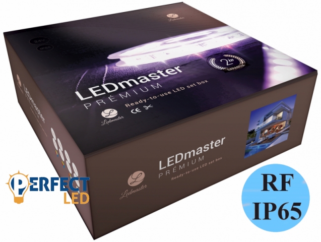 Perfectled Prémium RGB LED szalag szett rádiófrekvenciás távirányítóval IP65 - 5 méter