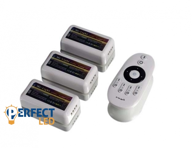 Mi Light Dimmer (távirányító) + 3 db vezérlő