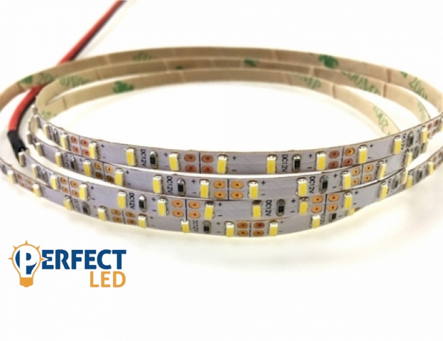 Perfectled Prémium 120 LED/méteres 12V-os 4 mm-es beltéri hideg fehér LED szalag 5m / tekercs