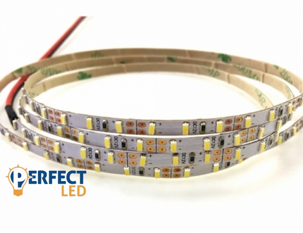 Perfectled Prémium 120 LED/méteres 12V-os 4 mm-es beltéri natúr fehér LED szalag 5m / tekercs