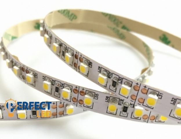 Perfectled Prémium 120 LED/méteres 12 V-os beltéri hideg fehér LED szalag 5m / tekercs