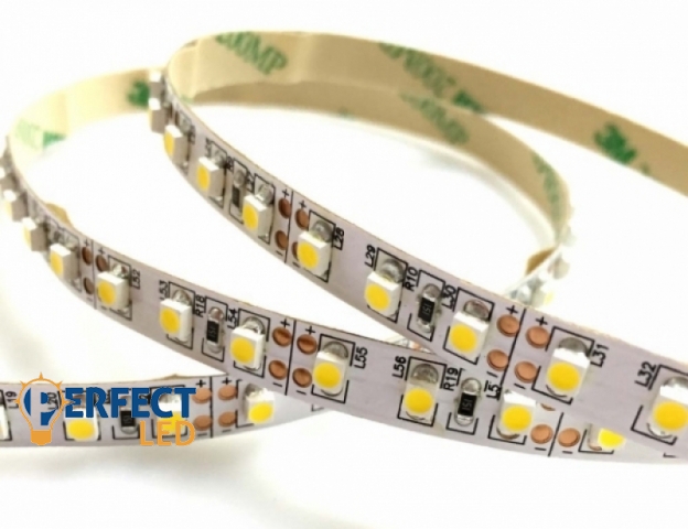 Perfectled Prémium 120 LED/méteres 12 V-os beltéri natúr fehér LED szalag 5 m / tekercs