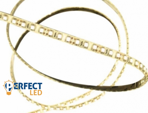 Perfectled Prémium 120 LED/méteres 12 V-os vízálló meleg fehér LED szalag 5m/ tekercs