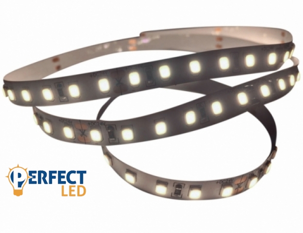 Perfectled Prémium 120 LED/méteres 24V-os beltéri hideg fehér LED szalag 5 m / tekercs