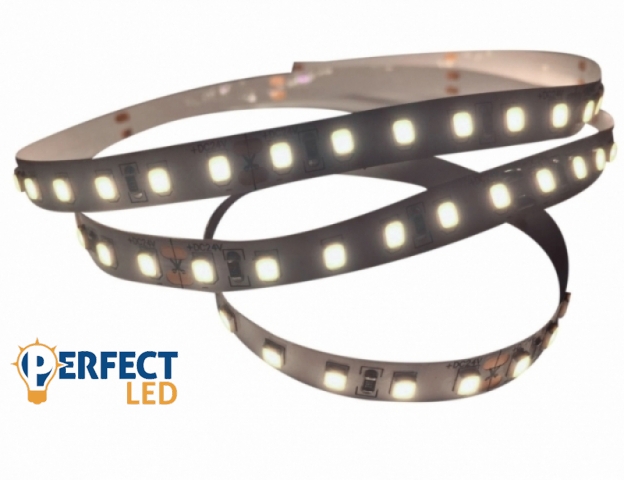 Perfectled Prémium 120 LED/méteres 24V-os vízálló hideg fehér LED szalag 5m/ tekercs