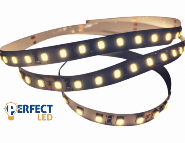 Perfectled Prémium 120 LED/méteres 24V-os vízálló meleg fehér LED szalag 5m/ tekercs