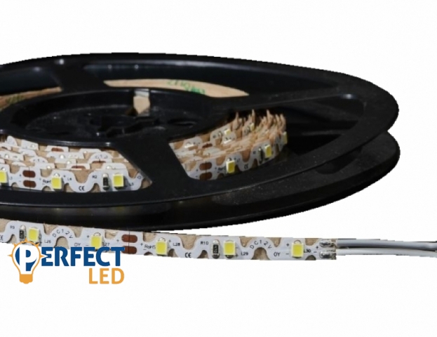 Perfectled Prémium 60 LED/méteres 12V-os cikk-cakk beltéri hideg fehér LED szalag