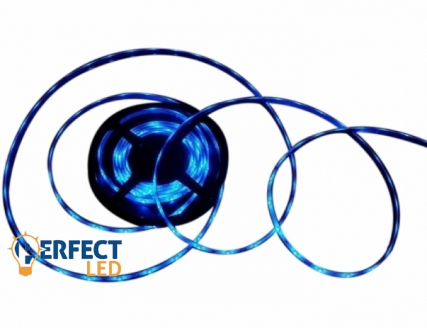 Perfectled Prémium 60 LED/méteres 12 V-os vízálló kék LED szalag 5m/ tekercs