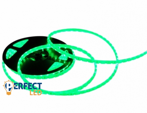 Perfectled Prémium 66 LED/méteres 12V-os vízálló zöld élvilágító LED szalag 5m/ tekercs