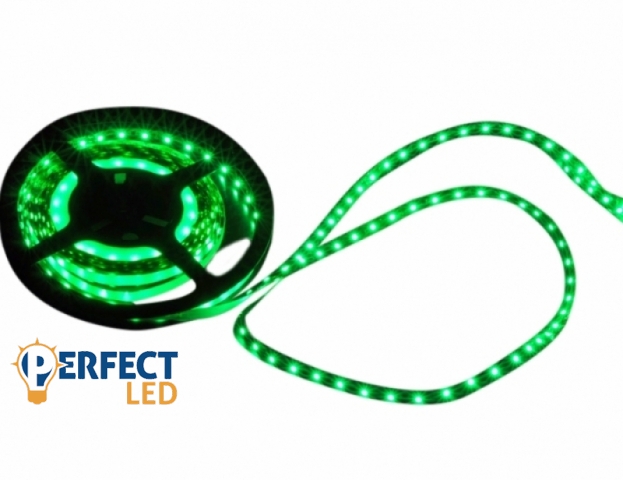 Perfectled Prémium 90 LED/méteres 12 V-os beltéri zöld LED szalag