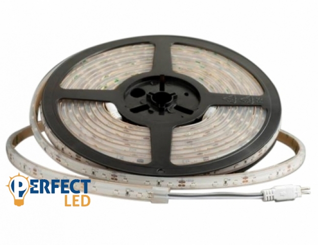 Perfectled Prémium 96 LED/méteres 12V-os vízálló hideg fehér élvilágító LED szalag 5m/ tekercs