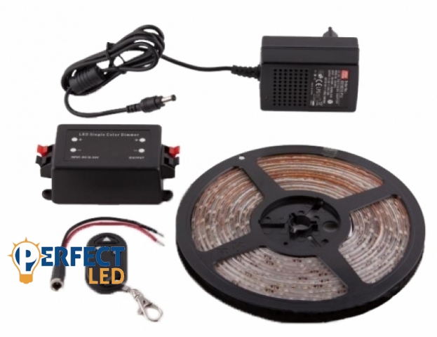 Perfectled Prémium Beltéri meleg fehér 120 LED/méteres LED szalag szett