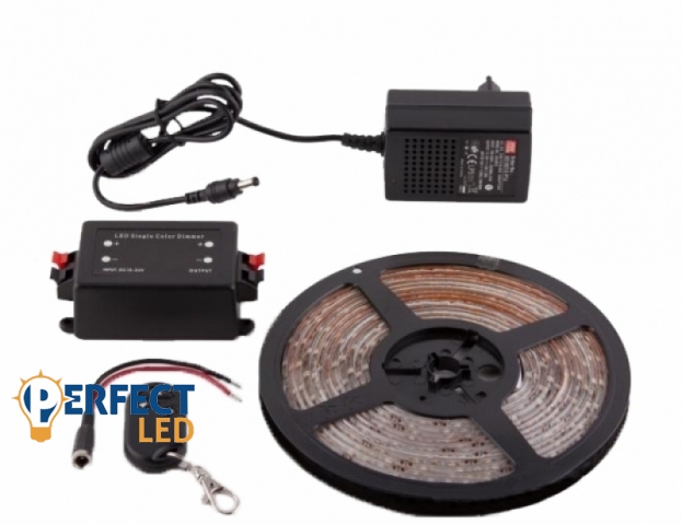 Perfectled Prémium Beltéri meleg fehér 30 LED/méteres LED szalag szett