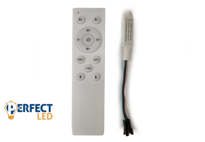 Perfectled Prémium Chase ledszalag vezérlő távirányítóval 28 féle választható programmal