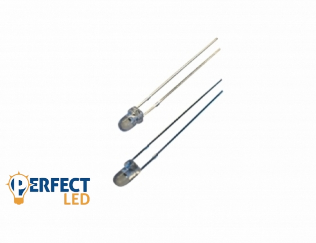 Perfectled Prémium Hideg fehér 3 mm-es DIP LED