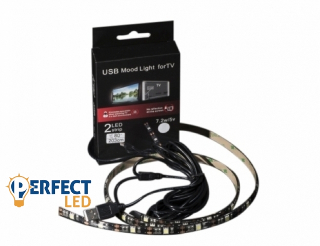 Perfectled Prémium LED TV világítás meleg fehér 2*50 cm