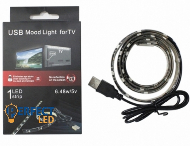 Perfectled Prémium LED TV világítás meleg fehér 90 cm