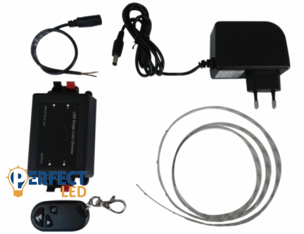 Perfectled Prémium Vízálló meleg fehér 30 LED/méteres LED szalag szett