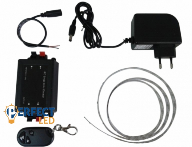 Perfectled Prémium Vízálló meleg fehér 30 LED/méteres LED szalag szett