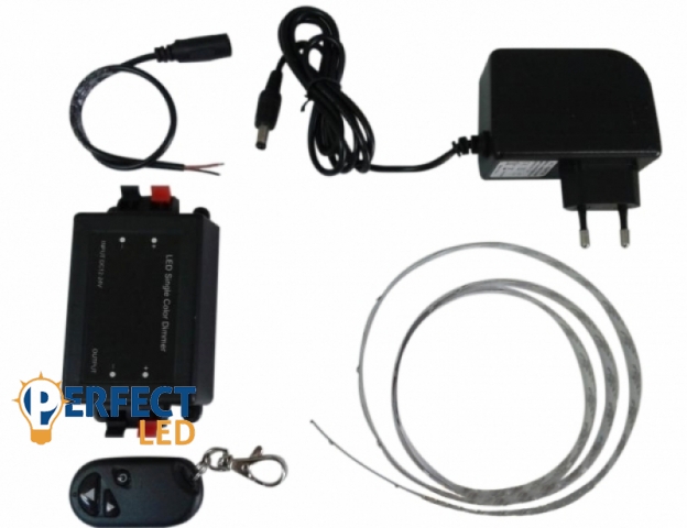 Perfectled Prémium Vízálló meleg fehér 60 LED/méteres LED szalag szett