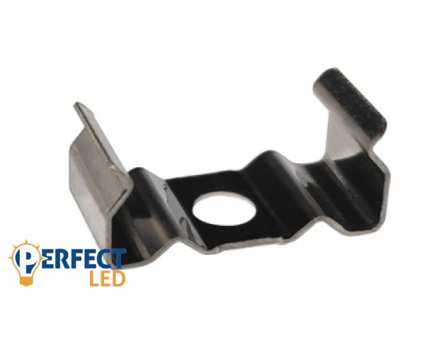 Ledprofiles ezüst színű clip (LP102)