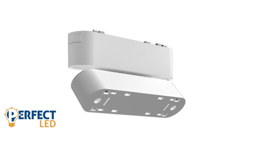 MasterLED LUXO Mágneses lámparendszer aljzat fehér színben 48V Linea 6 W-os lámpához
