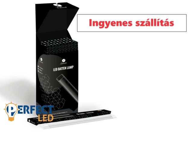 Ledmaster LED BATTEN 36 W 120 cm 4000K falon kívüli fehér lámpa 30 db-os display csomag