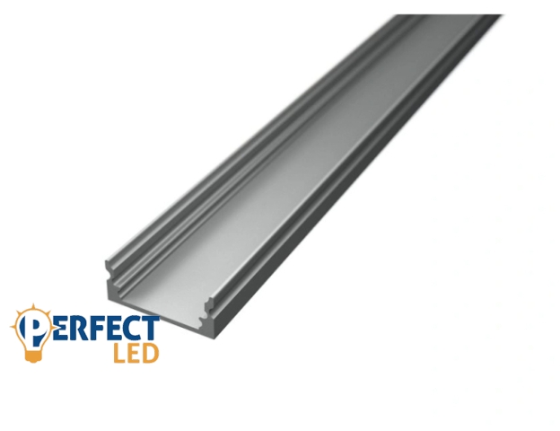 Ledprofiles 1 méteres felületre szerelhető aluprofil LP101