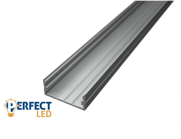 Ledprofiles 2 méteres felületre szerelhető aluprofil LP103