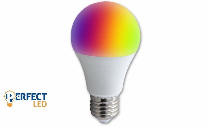 MasterLED E27-es foglalatú 12 W-os Wi-Fi-s izzó RGB-CW-WW