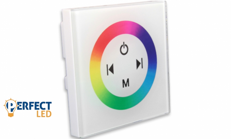 MasterLED - Falba süllyeszthető RGB távirányító beépített vezérlővel
