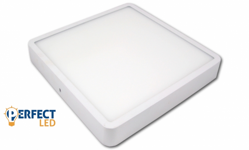 MasterLED Orto 24 W-os négyzet alakú natúr fehér fehér színű led panel