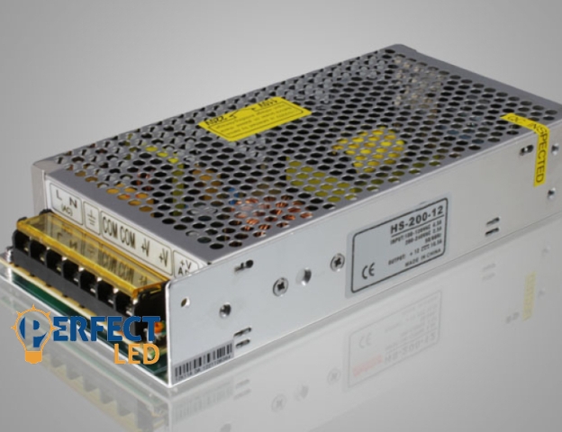 MasterLED 200 W-os beltéri tápegység 16 Amper 12V DC