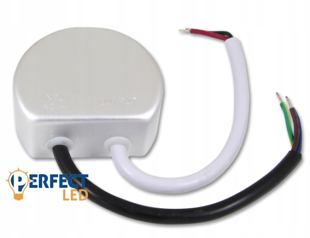 MasterLED 25 W-os vízálló tápegység 2.09 Amper 12V DC kör alakú