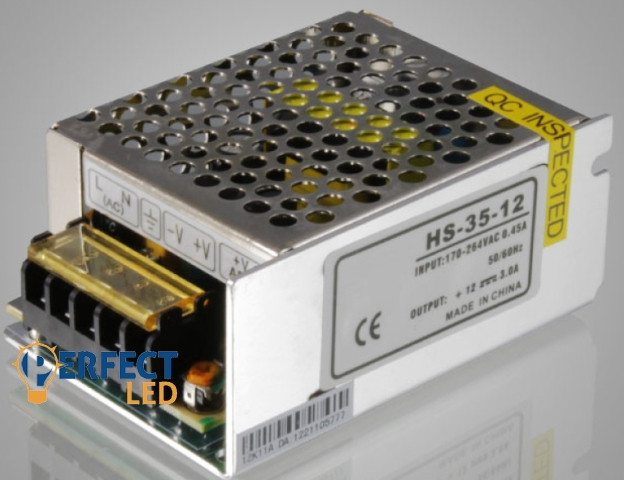 MasterLED 35 W-os beltéri tápegység 3 Amper 12V DC
