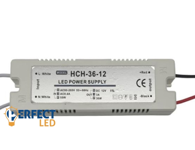 MasterLED 36 W-os beltéri tápegység 3 Amper 12V