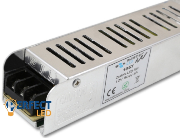 MasterLED 60 W-os beltéri tápegység 5 Amper 12V DC