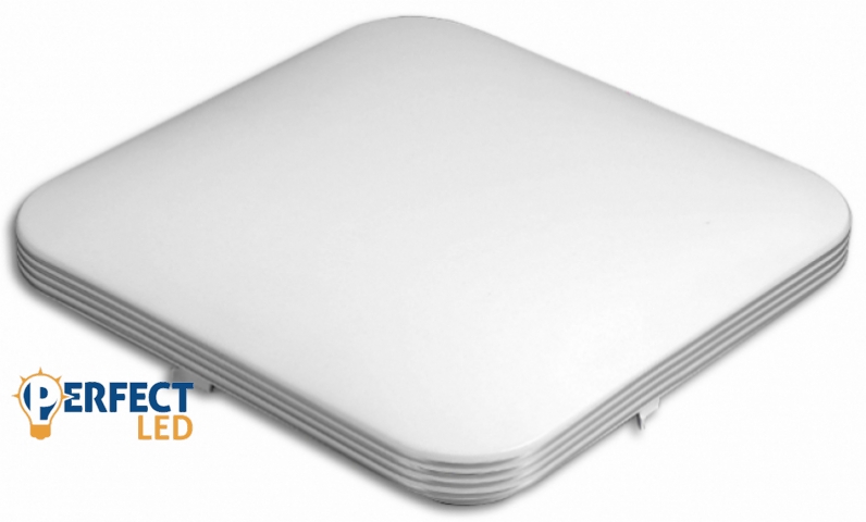 MasterLED Domin 30 W-os 440x440 mm négyzet alakú natúrfehér mennyezeti lámpa