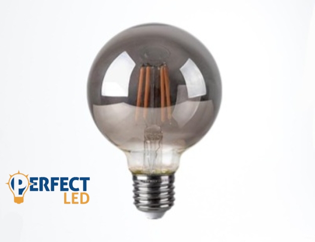 MasterLED E27-es foglalatú 6 W-os G80-as Filament szálas meleg fehér izzó