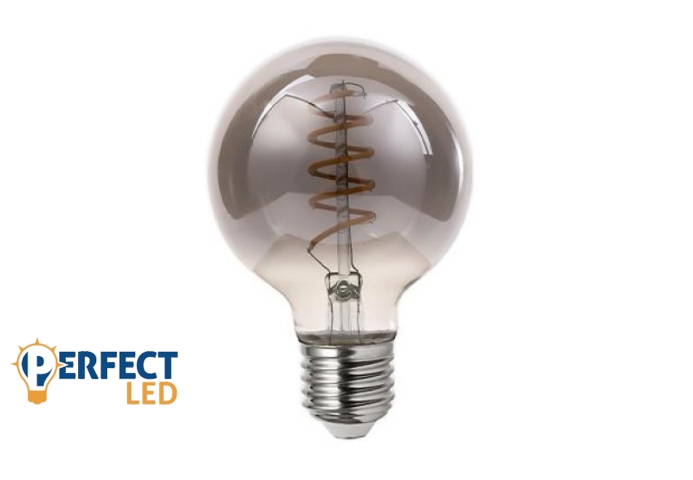 MasterLED Filament Dimm G80 LED 4W-os meleg fehér E27-es foglalattal