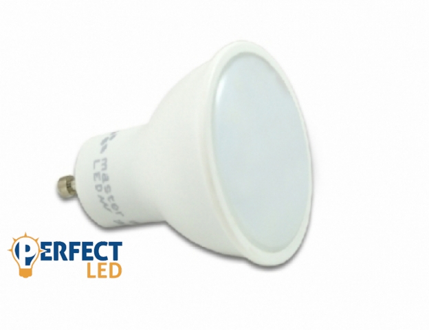 MasterLED GU10-es foglalatú 7 W-os SMD LED izzó natúr fehér