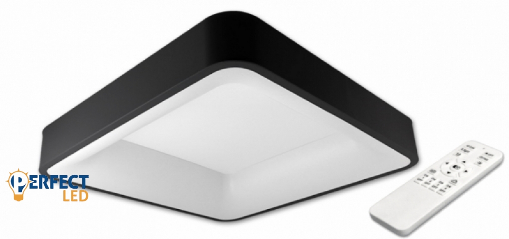 MasterLED Galaxis Aries 54 W-os 40x40 cm fehér LED távirányítós mennyezeti lámpa