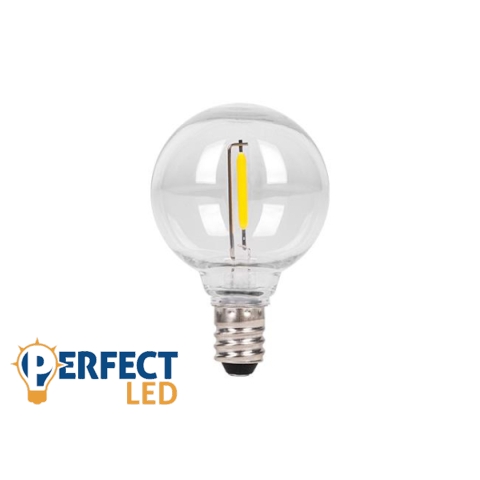 MasterLED LED izzó E12 izzószálas G40 230V 1W