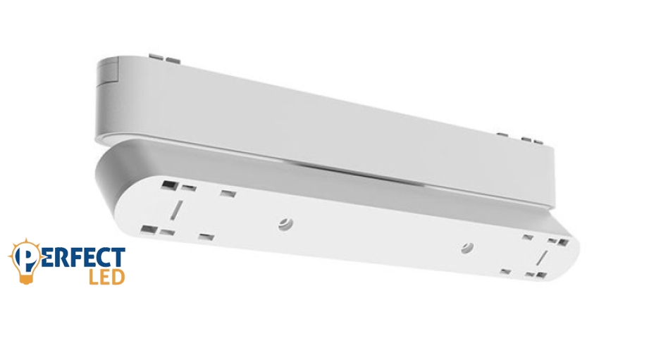 MasterLED LUXO Mágneses lámparendszer aljzat fehér színben 48V Linea 12 W-os lámpához